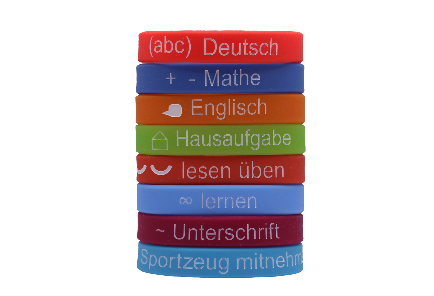 Schul-Armbänder: Vergessen? – Kannst du vergessen!